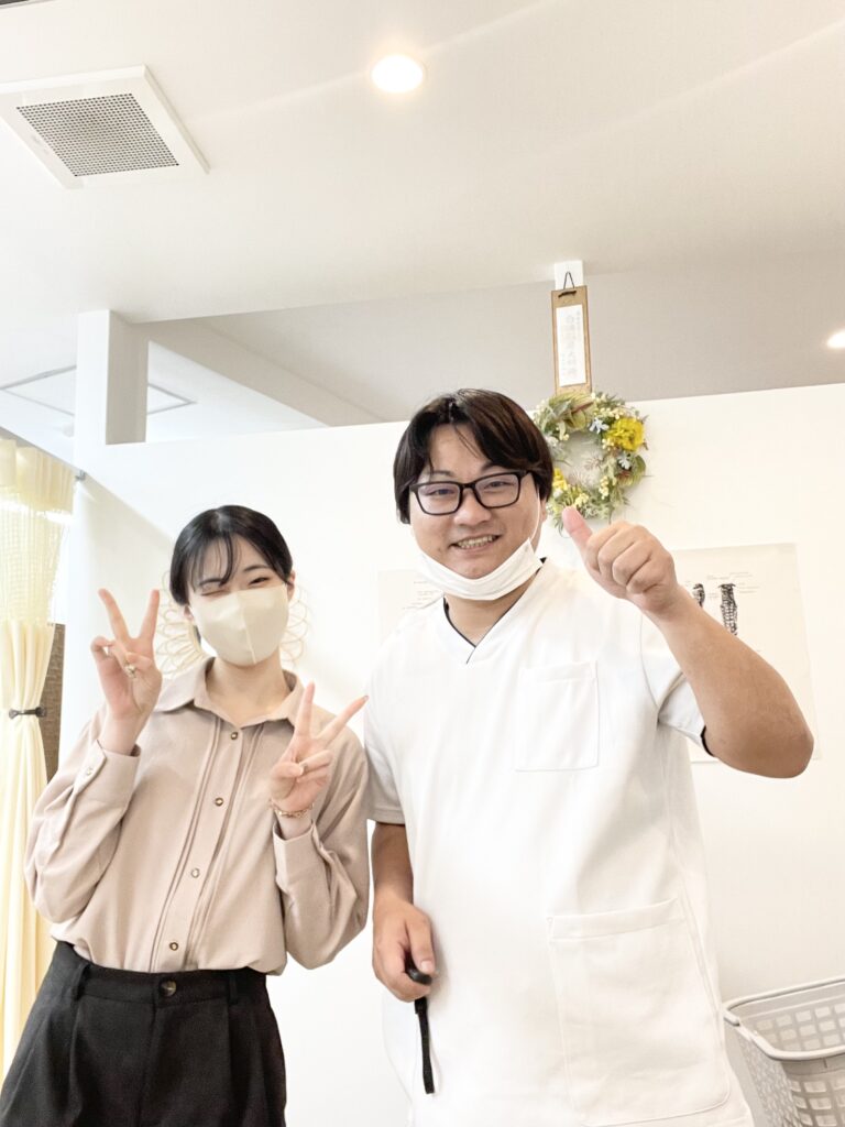 患者2ショット写真
